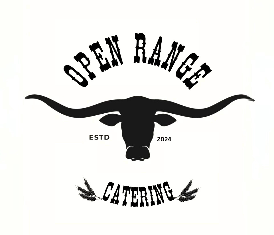 open range with white background